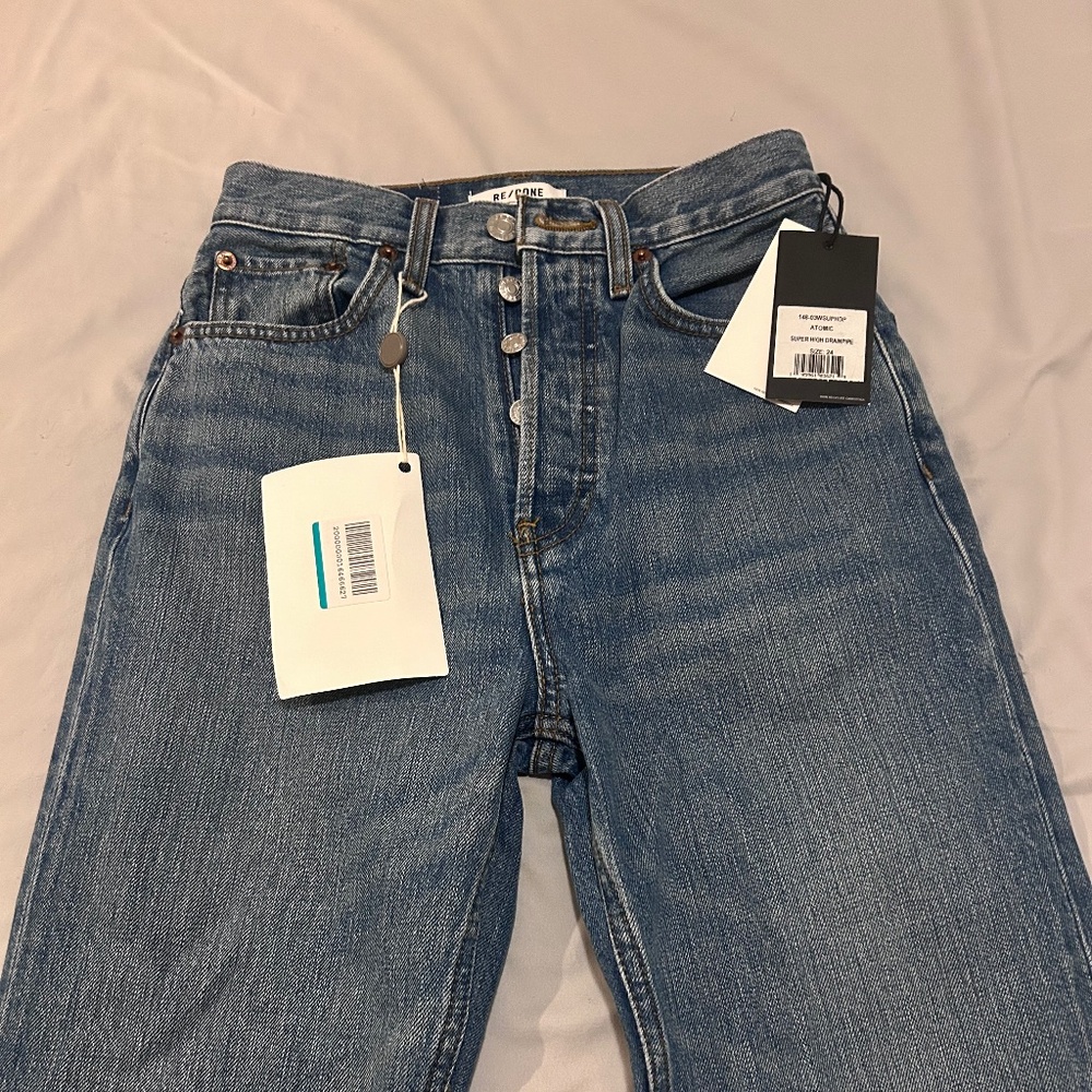 RE/DONE high rise jeans